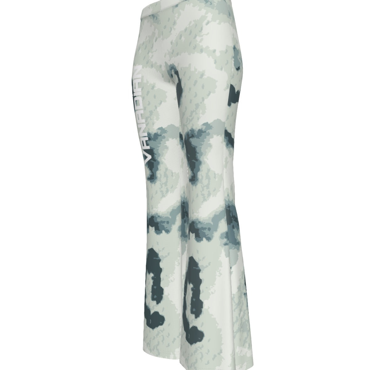 All-Over Print Women's High Elastic Flare Pants