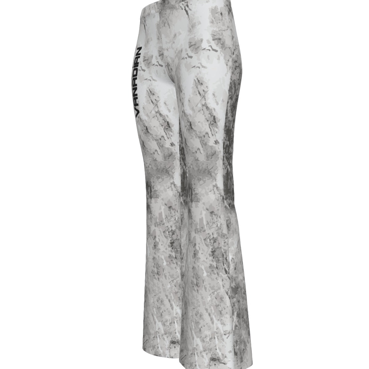 All-Over Print Women's High Elastic Flare Pants