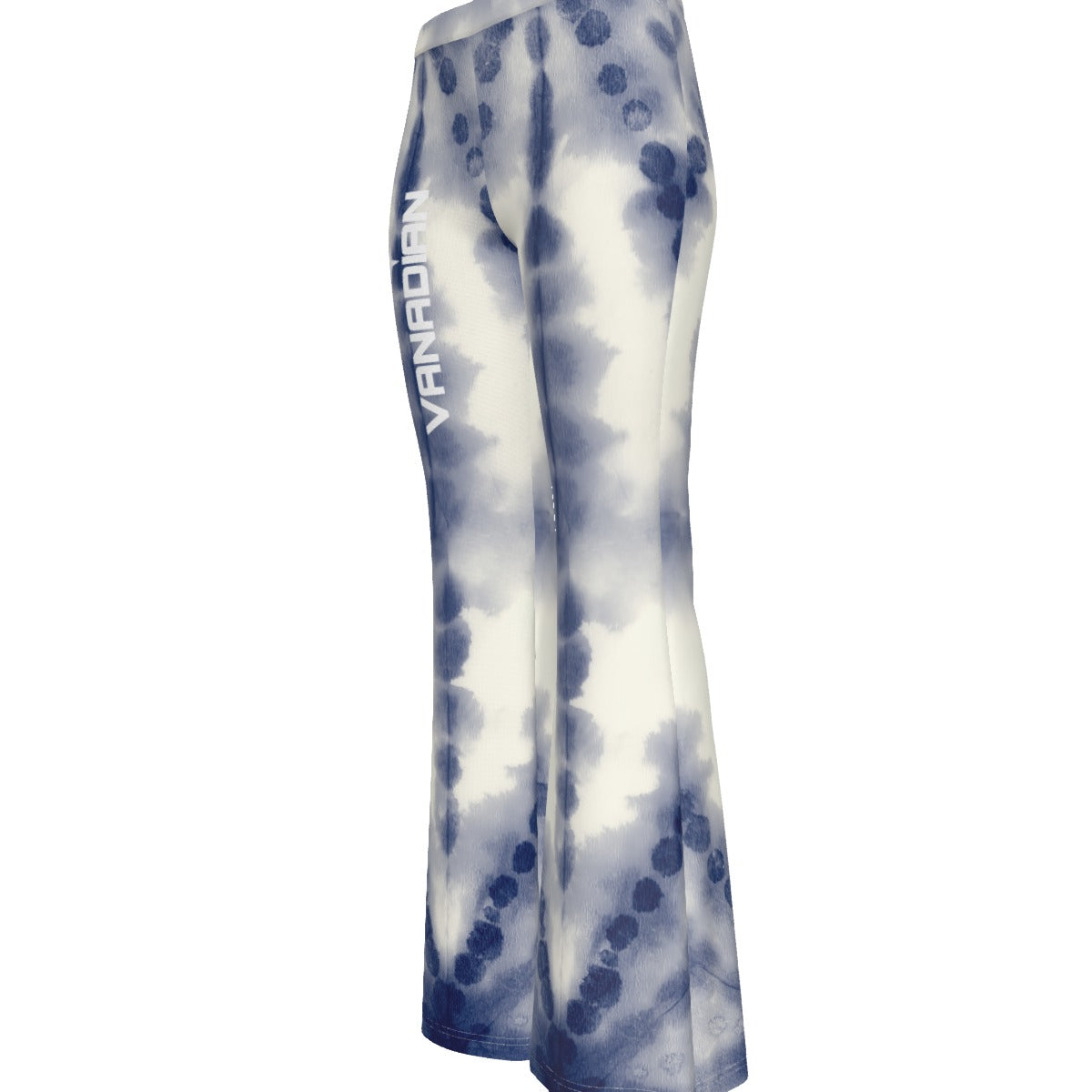 All-Over Print Women's High Elastic Flare Pants