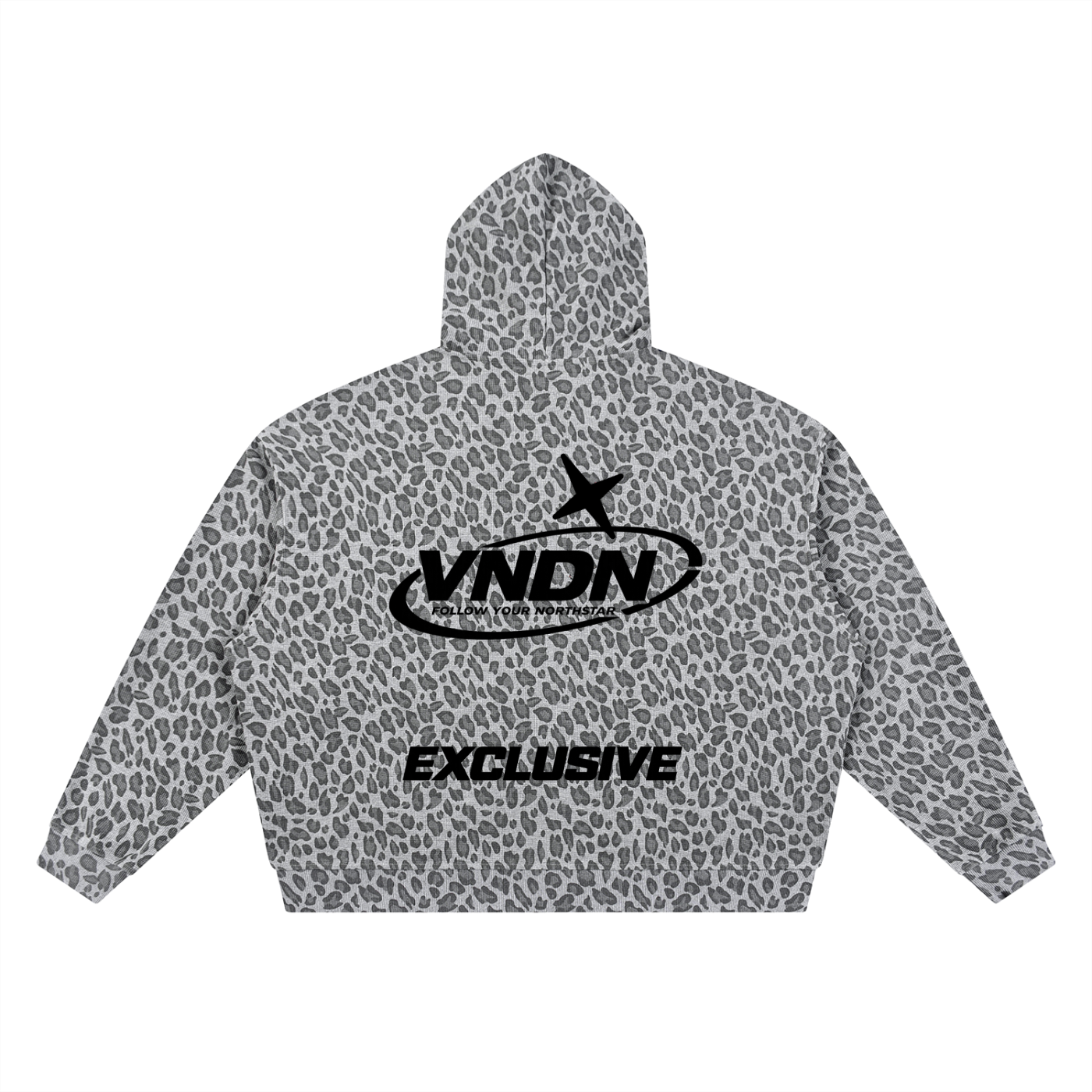 VNDN Black Exclusive Leopard Hoodie