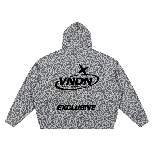 VNDN Black Exclusive Leopard Hoodie