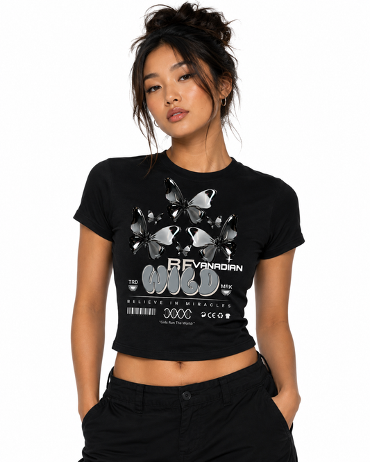 Y2k Slim Fit Neck T-Shirt