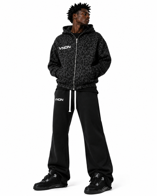 VNDN Leopard Print Hoodie