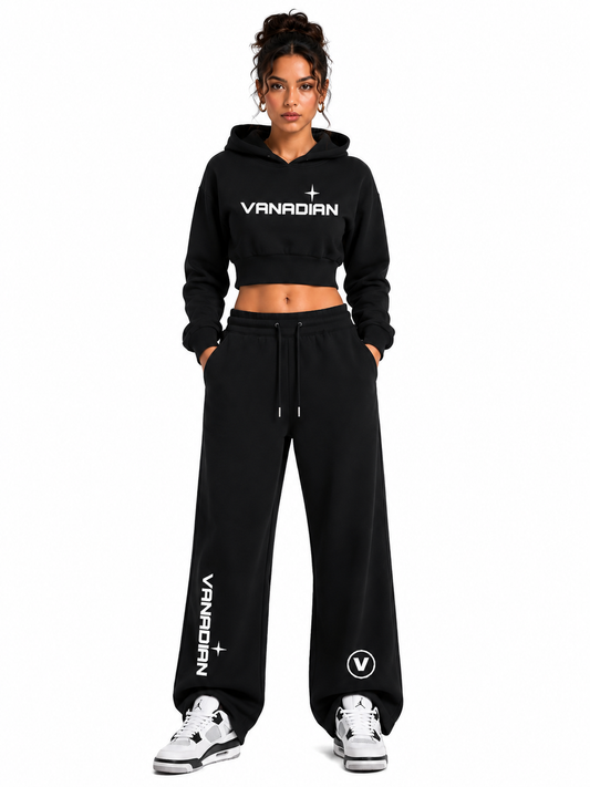 VNDN Noctaris Cropped Hoodie
