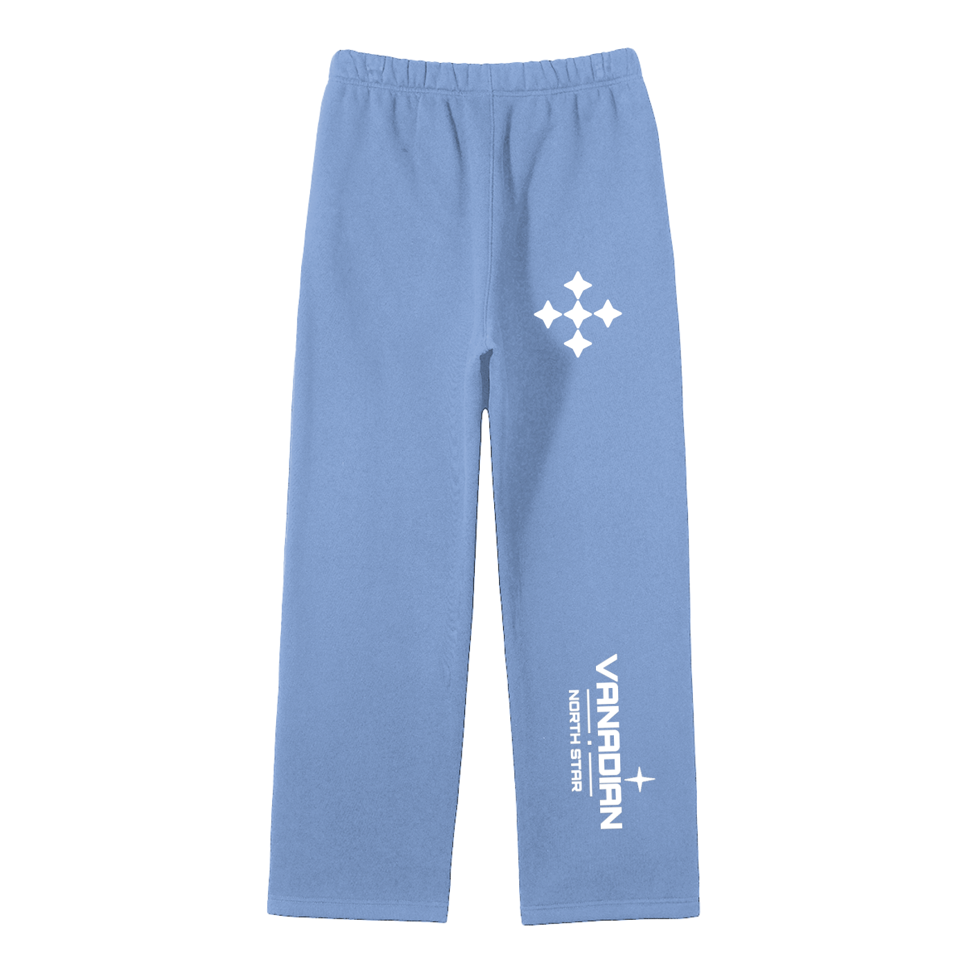 Streetwear Unisex Solid Color Fleece Straight Leg Pants