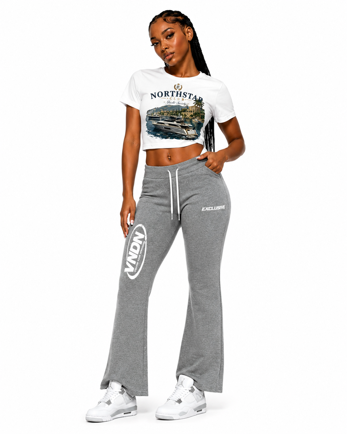 VNDN  Yatch Club Crop Top