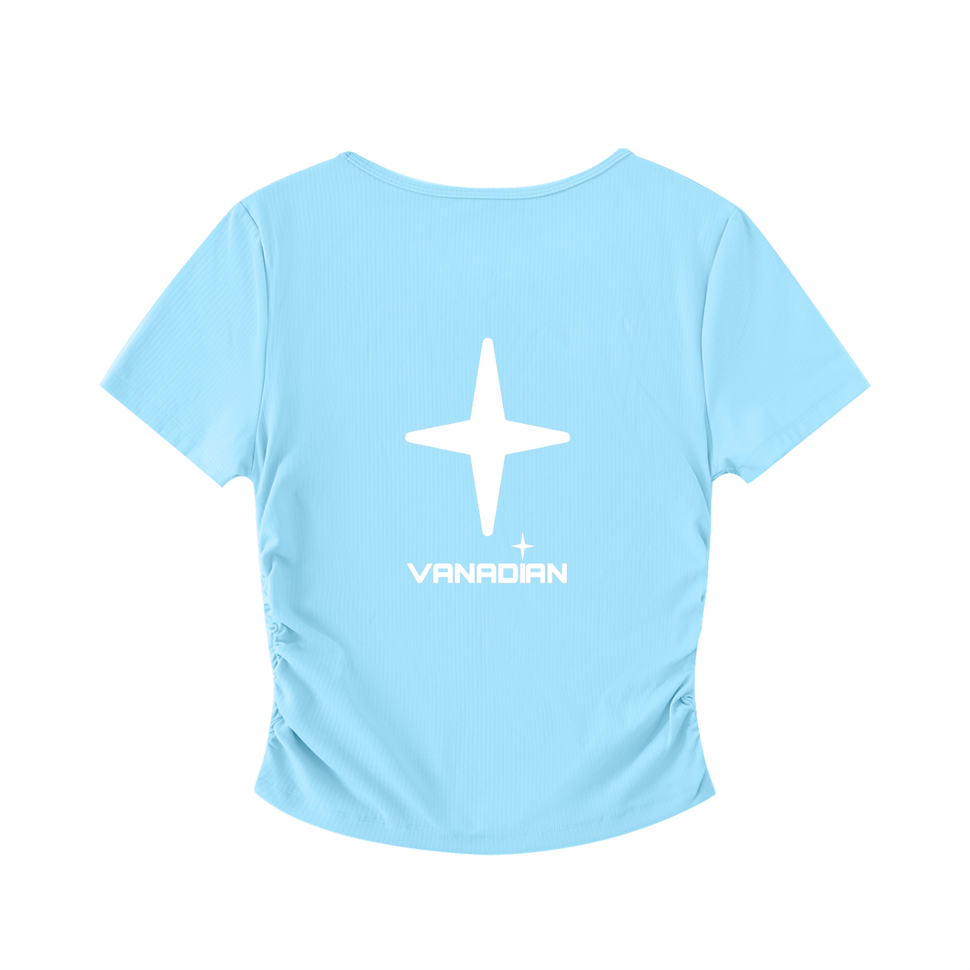 Ruched Bodycon Crop Top