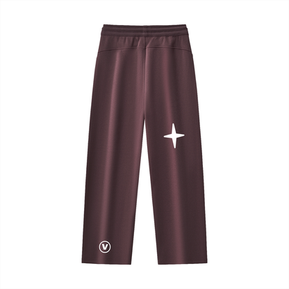 Essential Drawstring Straight-Leg Sweatpants