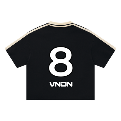 Unisex Color Block Polo Shirt