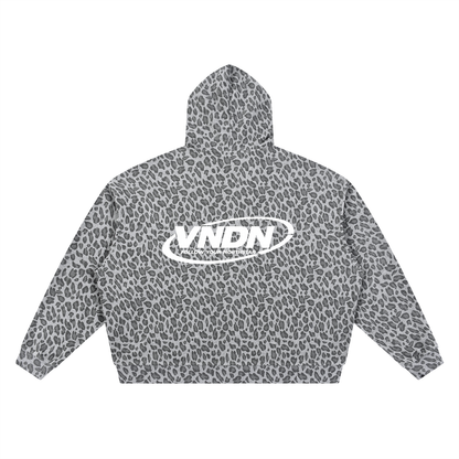 VNDN Leopard Print Hoodie