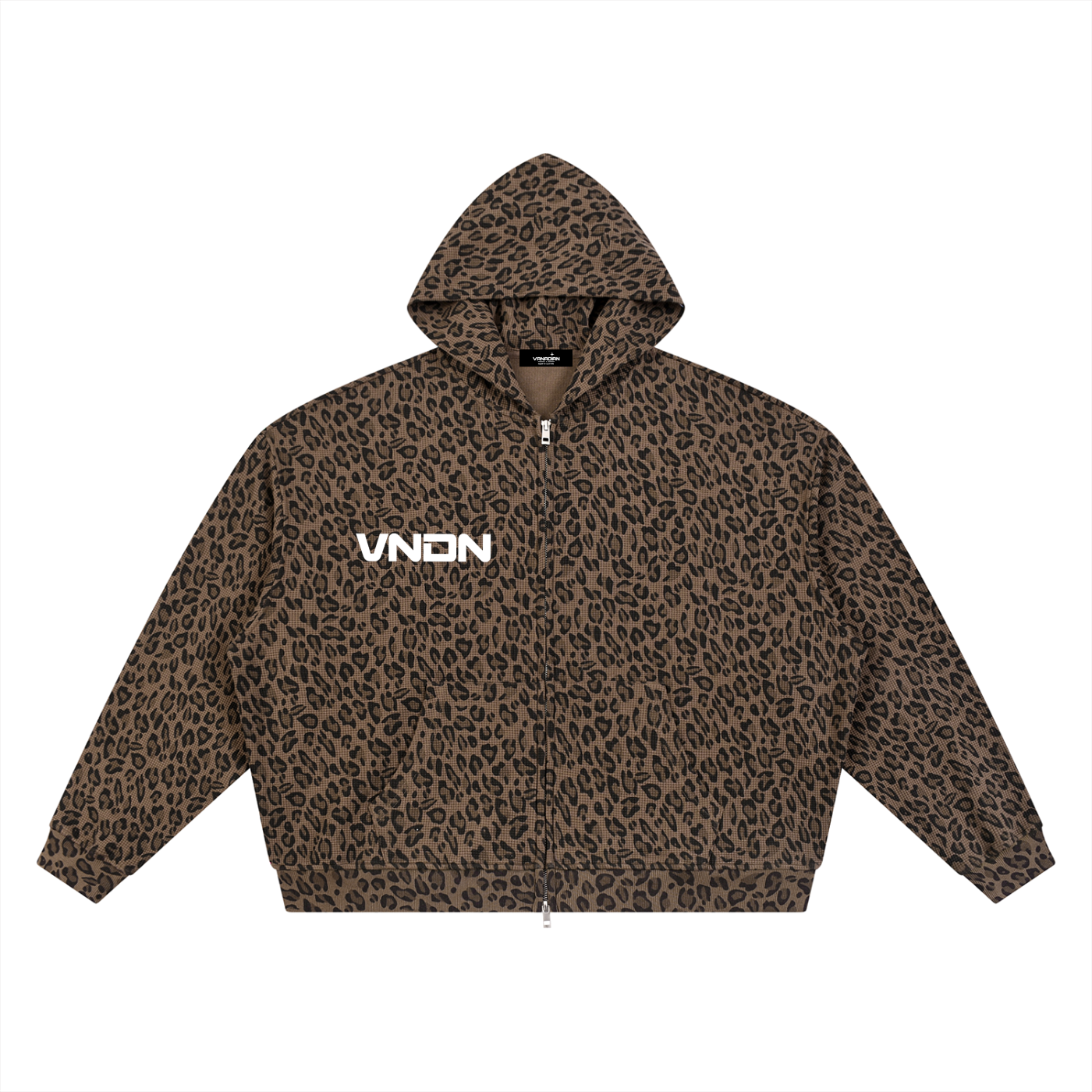 VNDN Leopard Print Hoodie