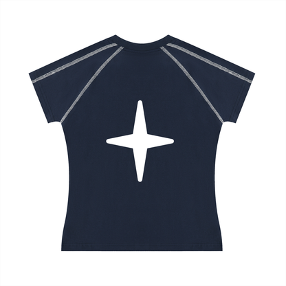 VNDN Star Girl  Stitch Raglan T-Shirt