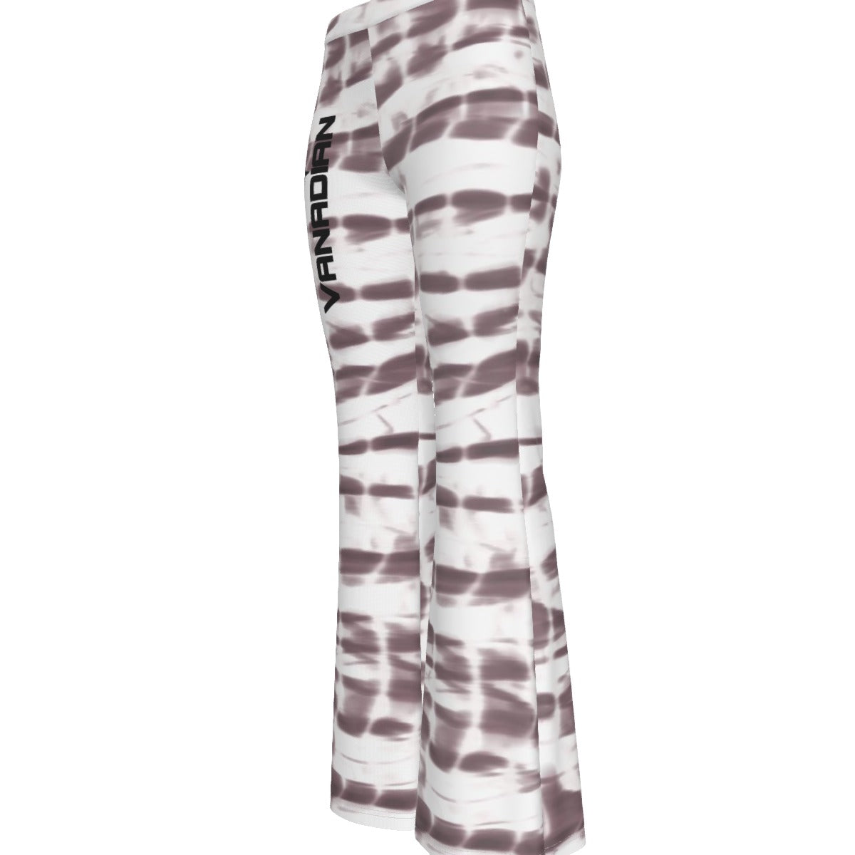 All-Over Print Women's High Elastic Flare Pants