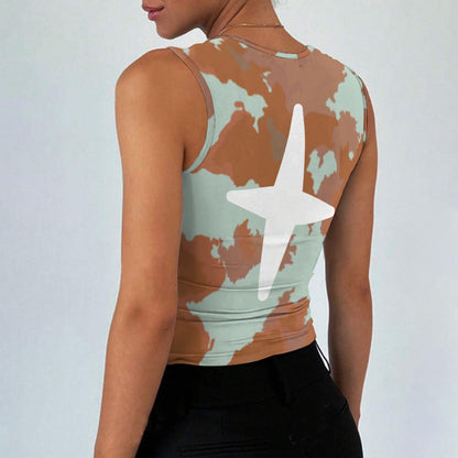 Vani  Square Neck Tank Top