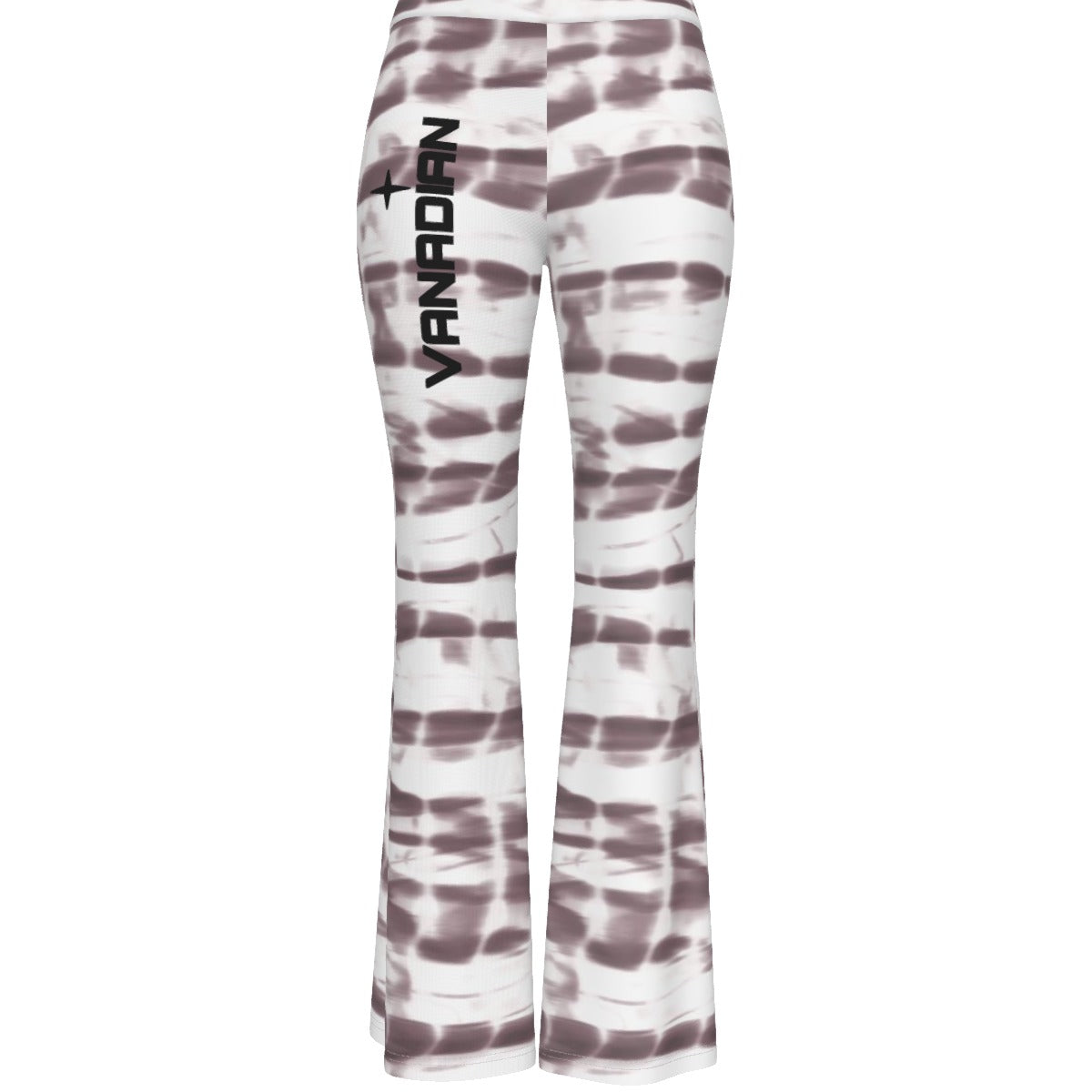 All-Over Print Women's High Elastic Flare Pants