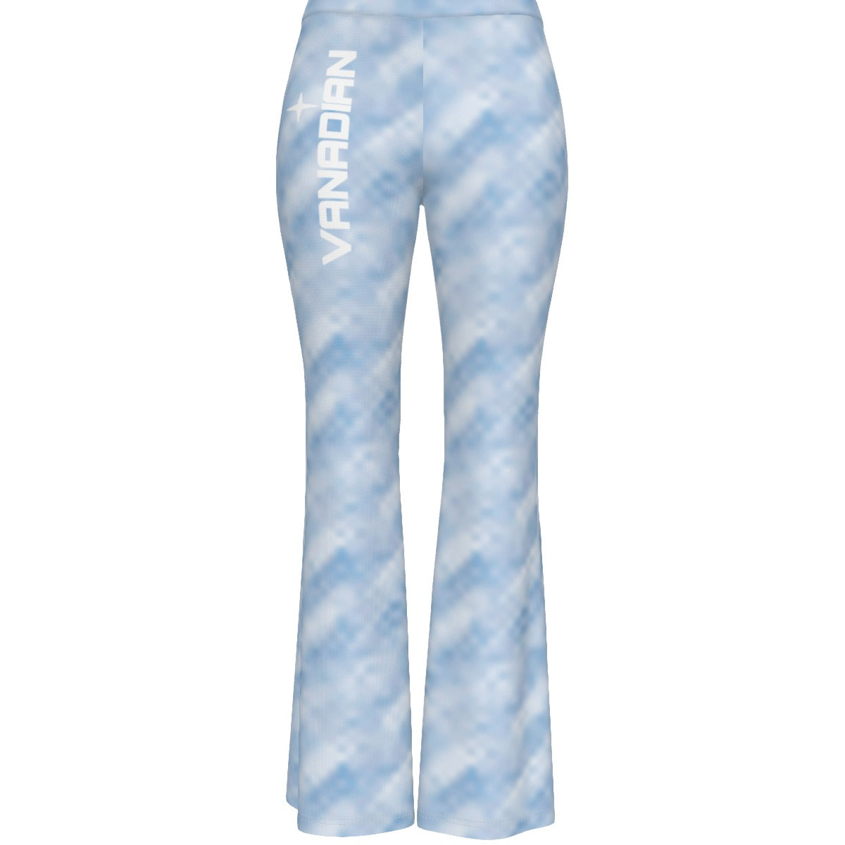 All-Over Print Women's High Elastic Flare Pants