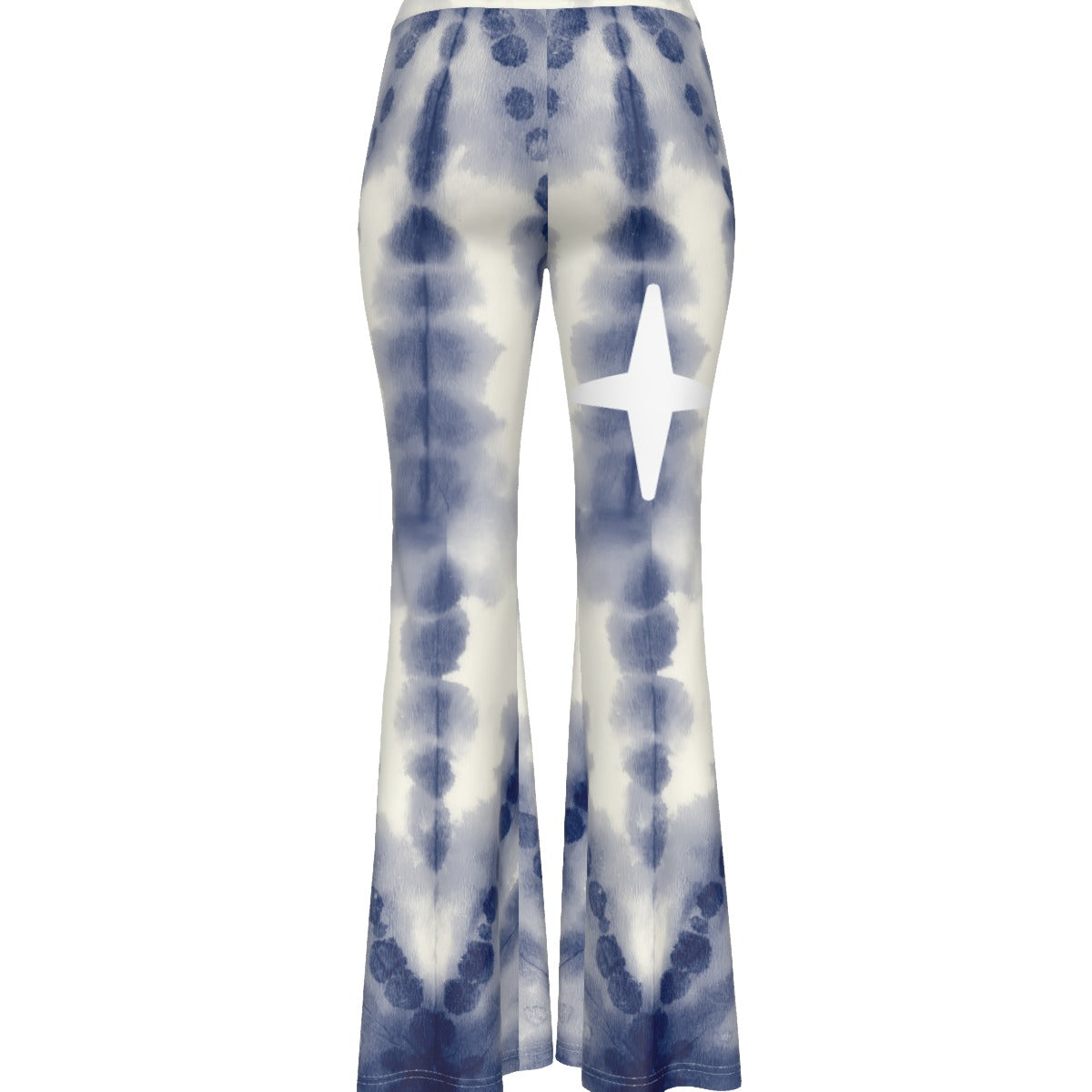 All-Over Print Women's High Elastic Flare Pants