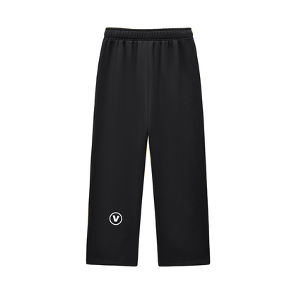 Contrast-Stitched Fleece Sweatpants