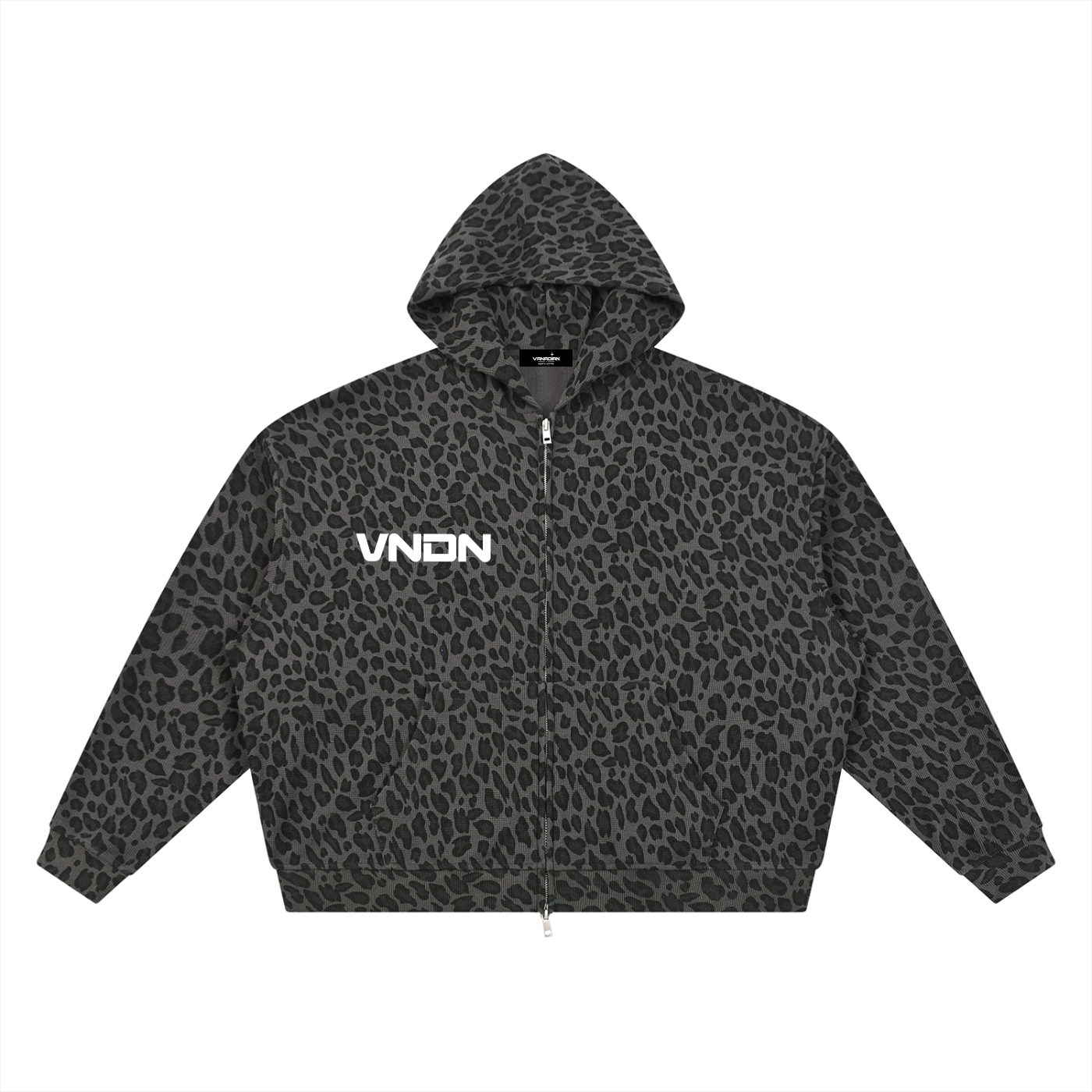 VNDN Leopard Print Hoodie