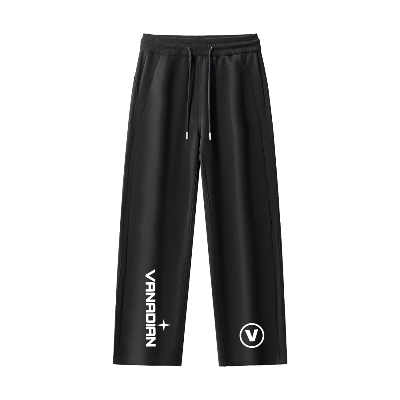 Essential Drawstring Straight-Leg Sweatpants