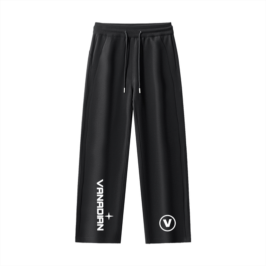 Essential Drawstring Straight-Leg Sweatpants