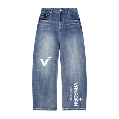 Sun Fade Heavyweight Denim Jeans