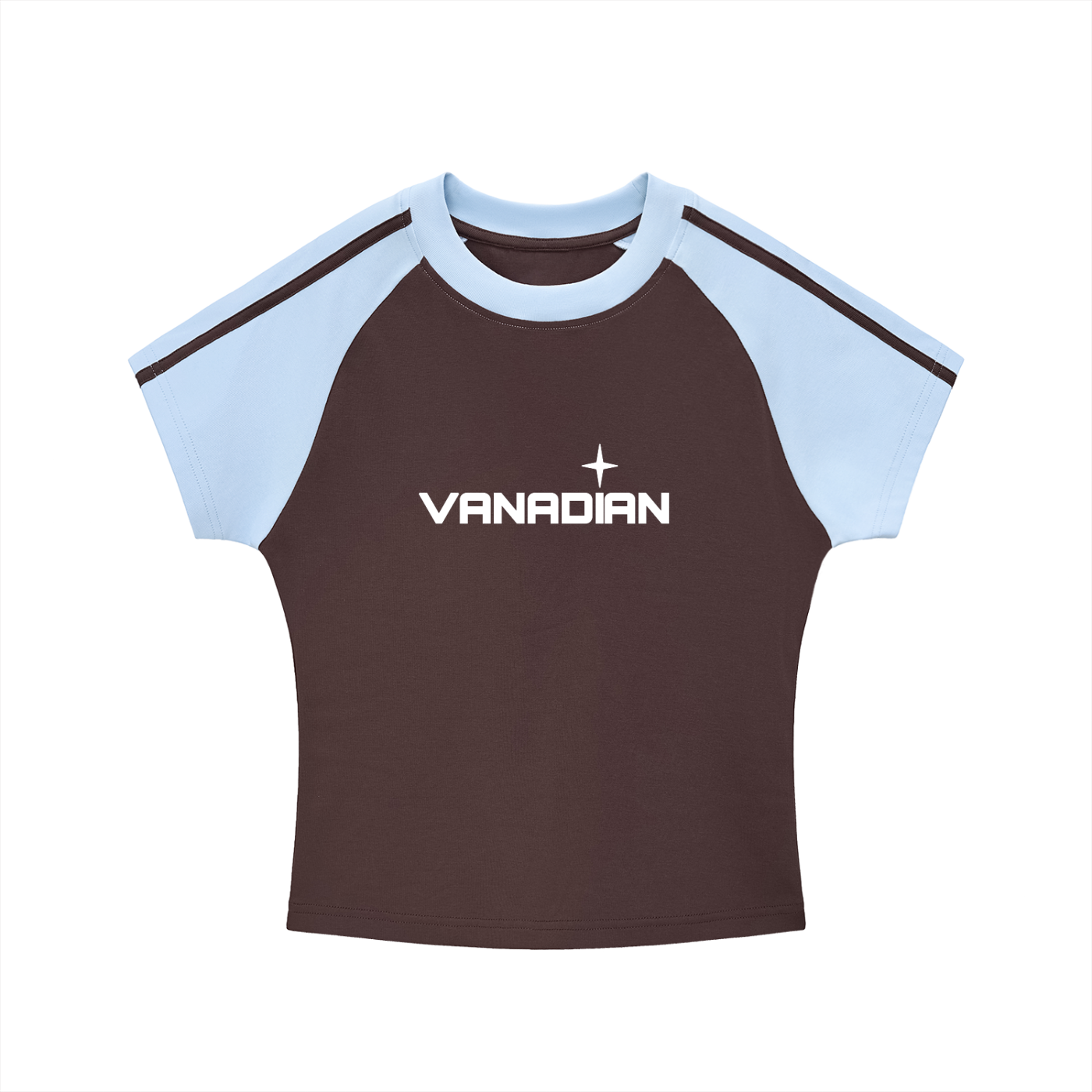 Vani Bodycon Raglan  Sleeve T-Shirt