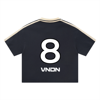 Unisex Color Block Polo Shirt