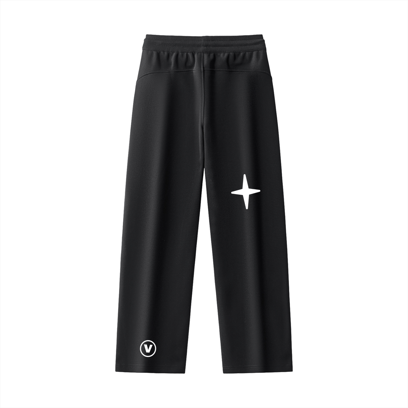Essential Drawstring Straight-Leg Sweatpants