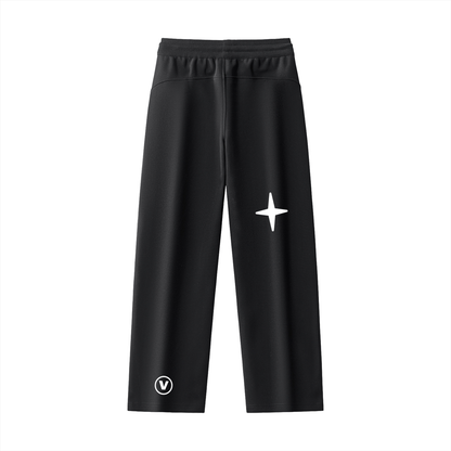 Essential Drawstring Straight-Leg Sweatpants