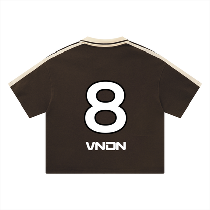 Unisex Color Block Polo Shirt