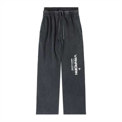 Vintage Washed Waist Pants