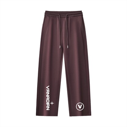 Essential Drawstring Straight-Leg Sweatpants