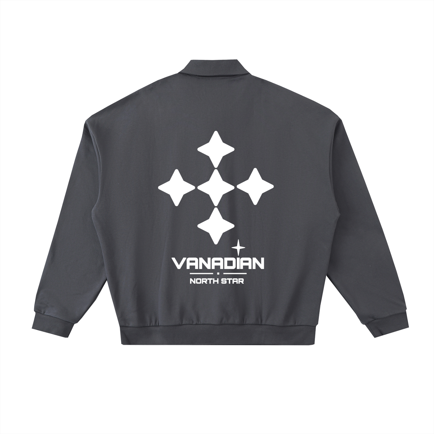 Heavyweight Fleece Polo Sweatshirt