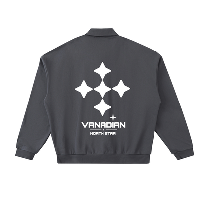 Heavyweight Fleece Polo Sweatshirt