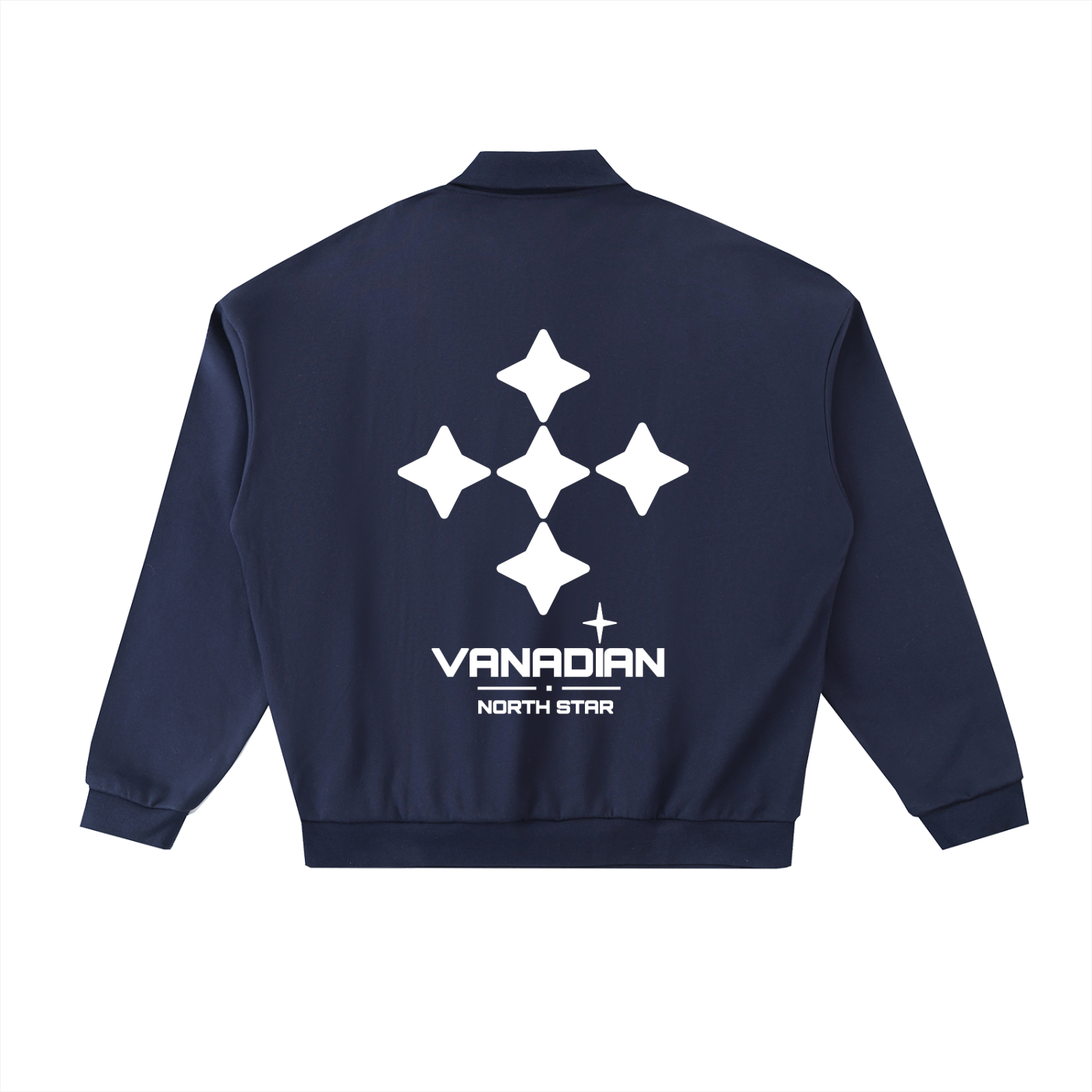 Heavyweight Fleece Polo Sweatshirt