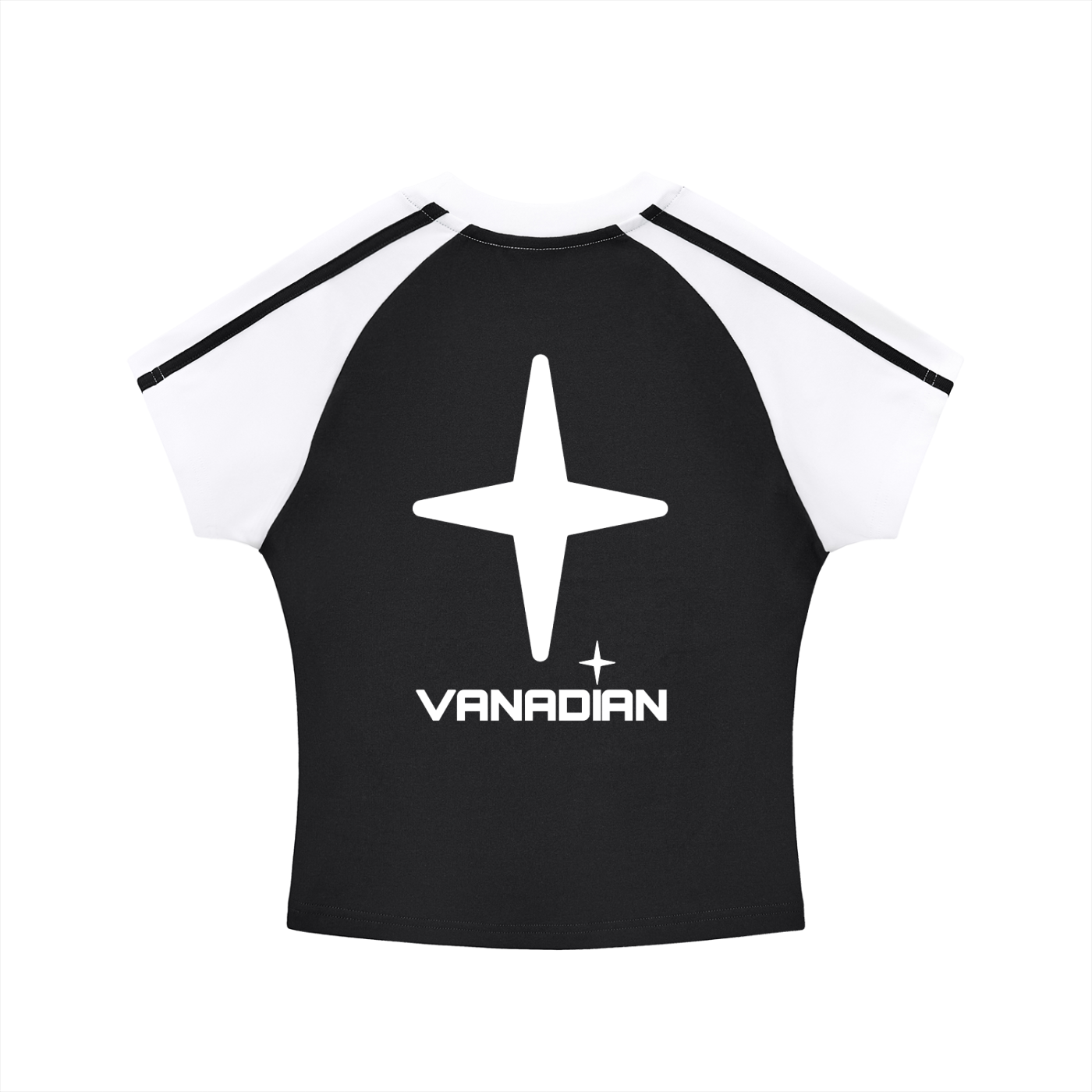 Vani Bodycon Raglan  Sleeve T-Shirt