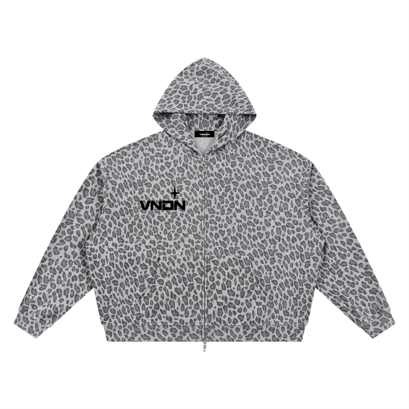 VNDN Black Exclusive Leopard Hoodie