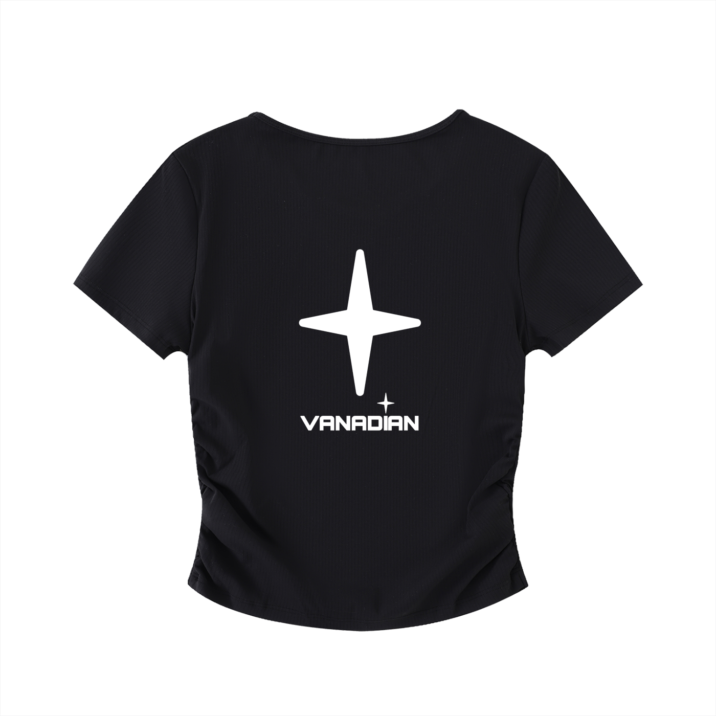 Ruched Bodycon Crop Top