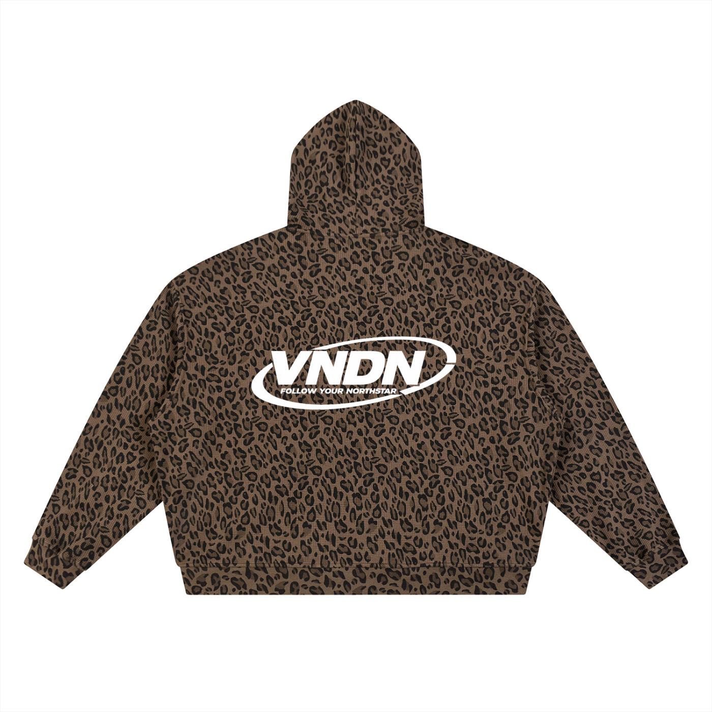 VNDN Leopard Print Hoodie