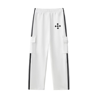 Side Stripe Straight-Leg Pants