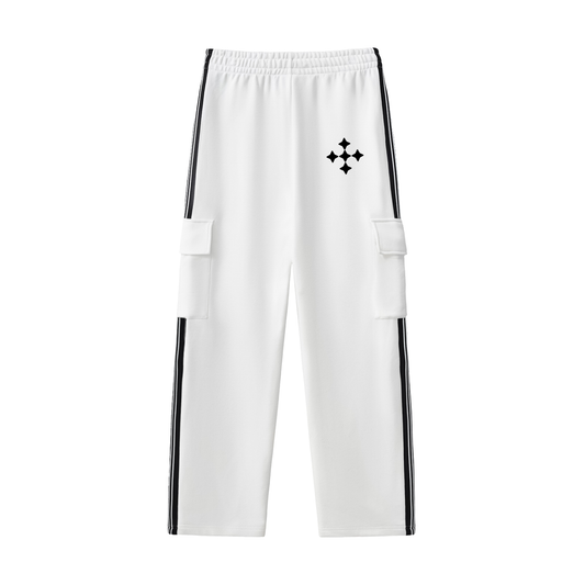 Side Stripe Straight-Leg Pants