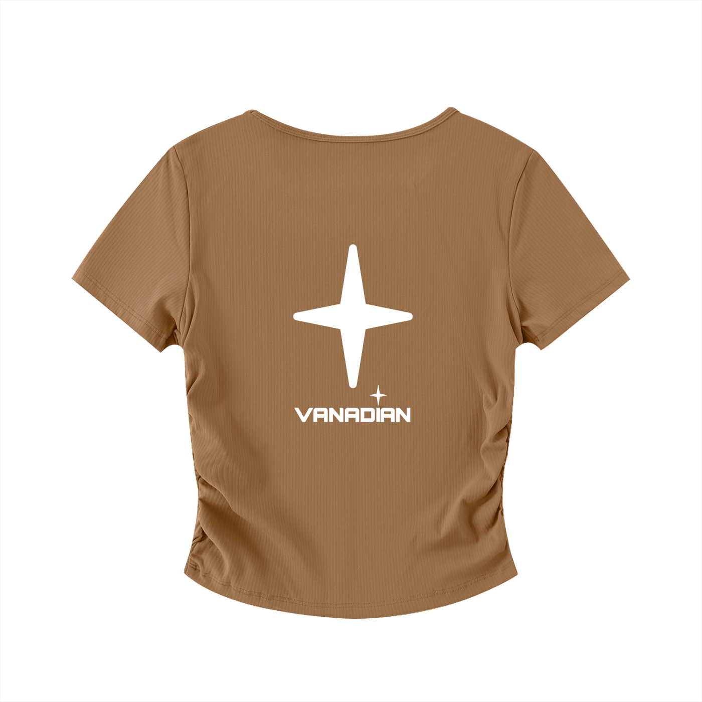 Ruched Bodycon Crop Top