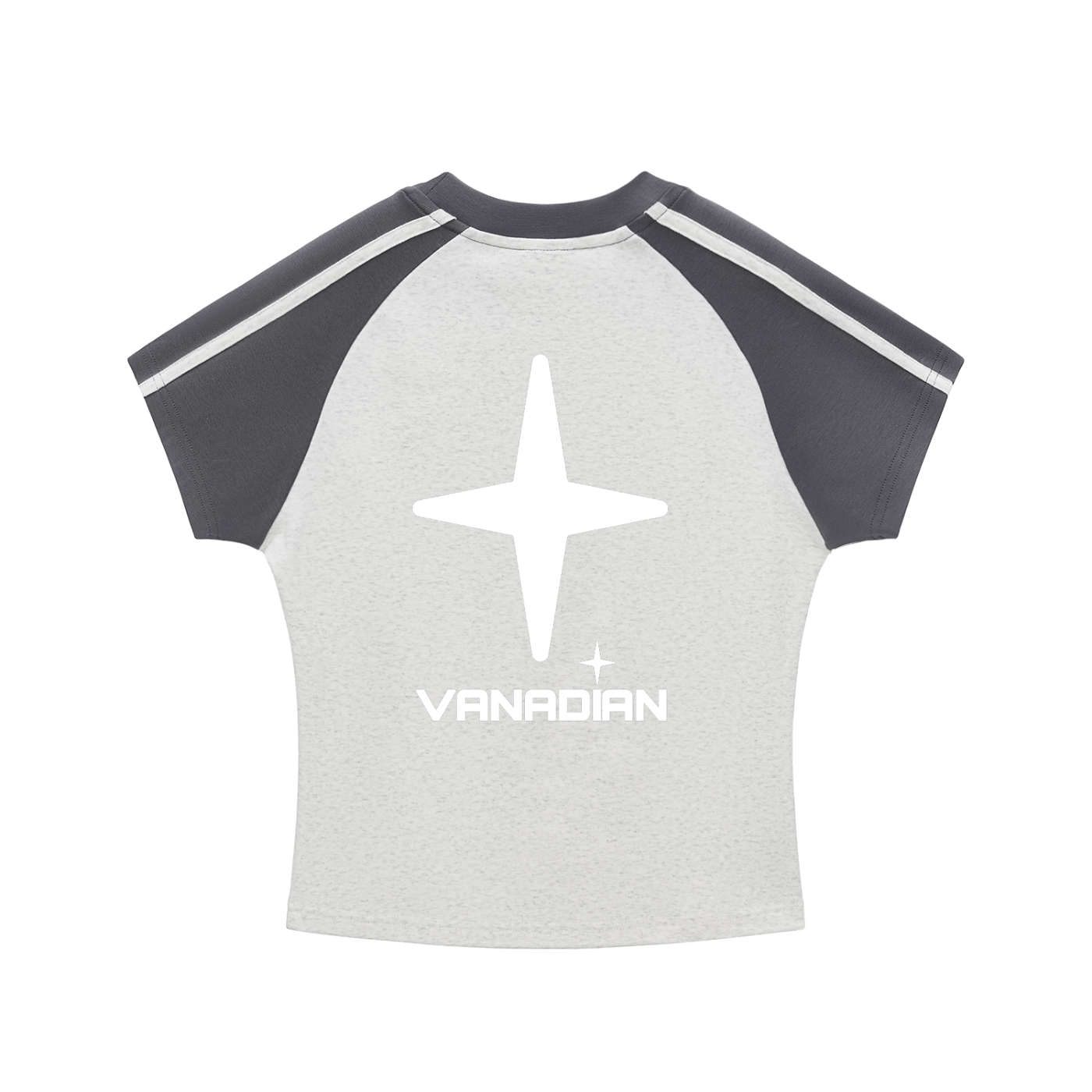 Vani Bodycon Raglan  Sleeve T-Shirt