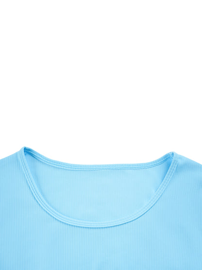 Ruched Bodycon Crop Top